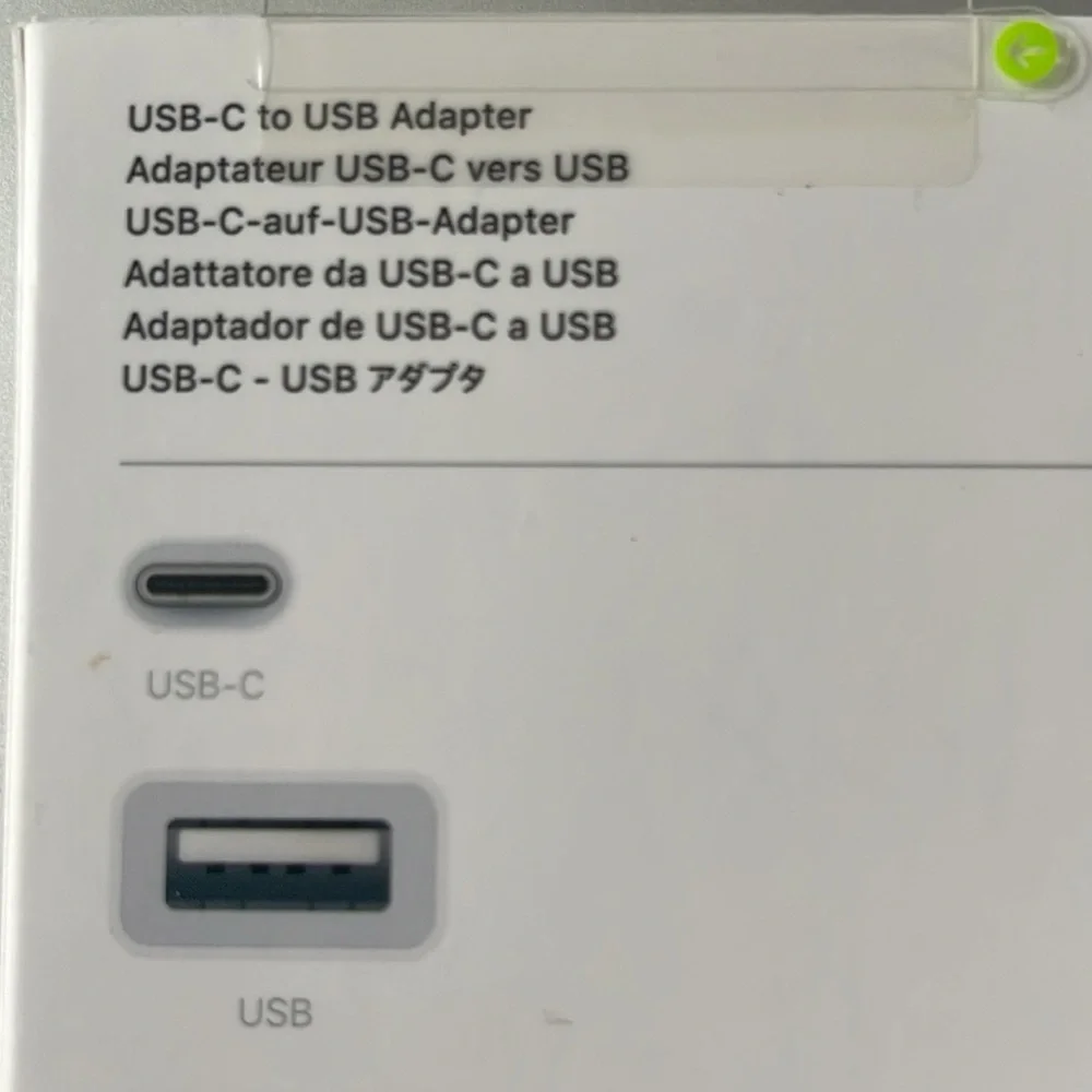 NWT in box Apple USB-C to USB adapter
